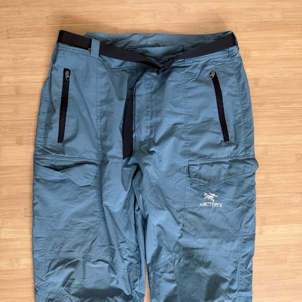 Arc'teryx Softshell Pants Womens XL Teal Blue Green Hiking Outdoor Gorpcore